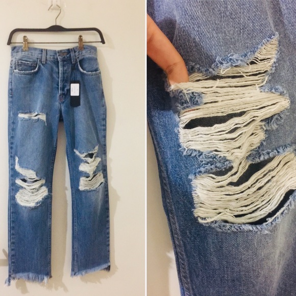 LF Carmar destroyed denim jeans - Picture 3 of 5